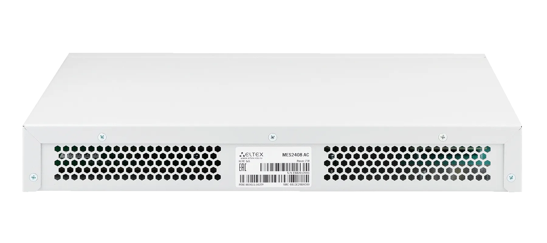 Ethernet-коммутатор MES2408C, 8x1G RJ45 + 2xCombo (RJ45/SFP), L2, 220V AC